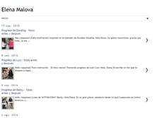 Tablet Screenshot of elenamalova.com